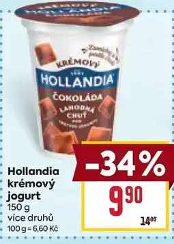Billa Hollandia krémový jogurt nabídka