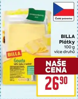 Billa Billa plátky nabídka