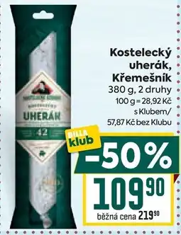 Billa Kostelecký uherák nabídka