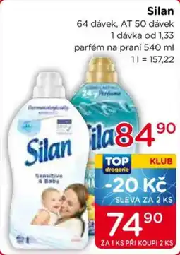 TOP drogerie Silan Sensitive & Baby nabídka