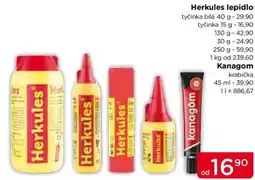 TOP drogerie Herkules lepidlo nabídka