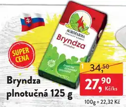 MP Krásno Agrofarma bryndza plnotučná nabídka