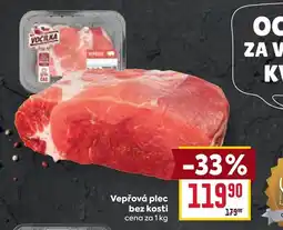 Billa Voculka vepřová plec bez kosti nabídka