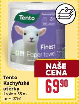 Billa Tento kuchyňské utěrky nabídka