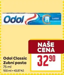 Billa Odol Classic Zubní pasta nabídka