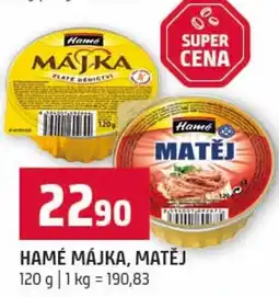 Terno Hamé májka, matěj nabídka