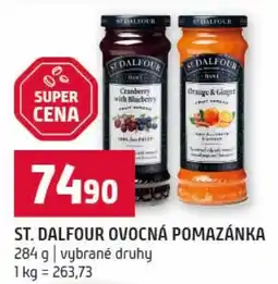 Terno St. Dalfour ovocná pomazánka nabídka