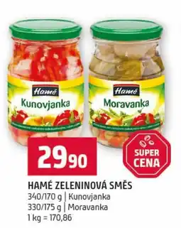 Terno Hamé zeleninová směs nabídka