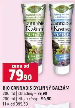 Terno Bio cannabis bylinný balzám nabídka