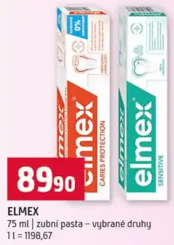 Terno Elmex zubní pasta nabídka