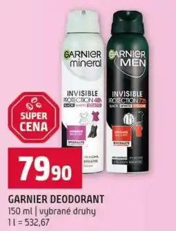 Terno Garnier deodorant nabídka
