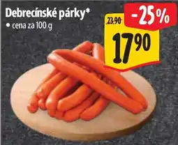 Albert Debrecínské párky nabídka