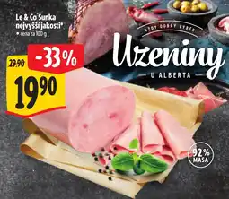 Albert Le & Co Šunka nabídka