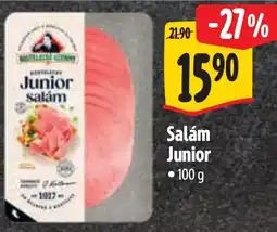 Albert Hortelany Junior salám nabídka