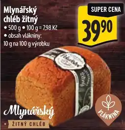 Albert Mlynářský žitný chléb nabídka