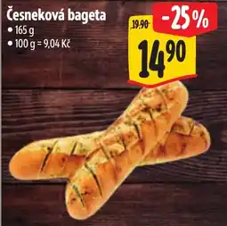 Albert Česneková bageta nabídka