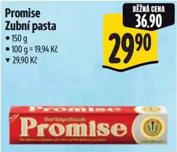 Albert Promise zubní pasta nabídka