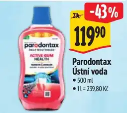 Albert Parodontax ústní voda nabídka