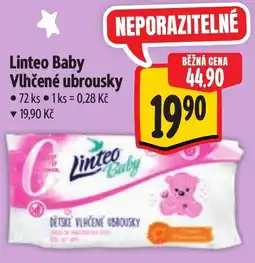 Albert Linteo Baby Vlhčené ubrousky nabídka