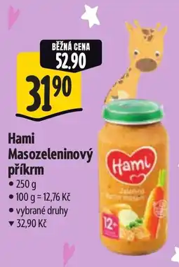 Albert Hami Masozeleninový příkrm nabídka