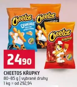 Terno Cheetos křupky nabídka