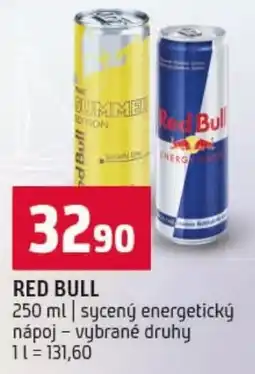 Terno Red Bull sycený energetický nápoj nabídka