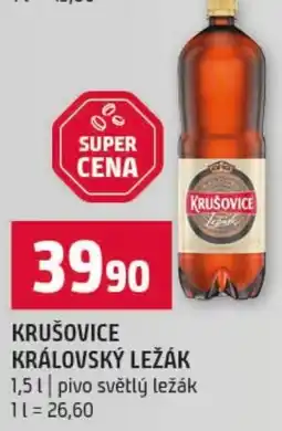 Terno Krušovice královský ležák nabídka