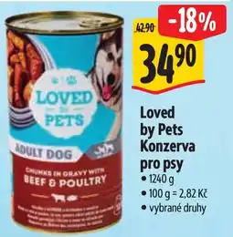 Albert Loved konzerva pro psy nabídka