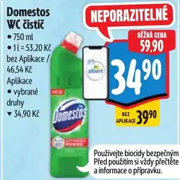 Albert Domestos WC čistič nabídka