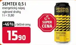 Terno Semtex energetický nápoj nabídka