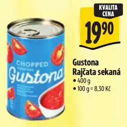 Albert Gustona rajčata sekaná nabídka