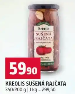 Terno Kreolis sušená rajčata nabídka
