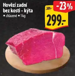 Albert Hovězí zadní bez kosti - kýtka nabídka