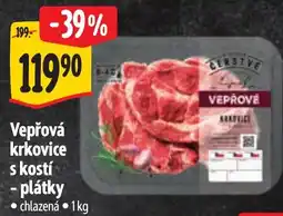 Albert Vepřová krkovice s kostí - plátky nabídka