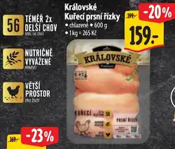 Albert Královské kuřecí prsní řízky nabídka