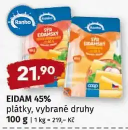 Terno Ranko sýr eidamský plátky nabídka
