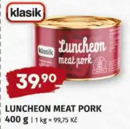 Terno Klasik luncheon meat pork nabídka