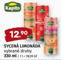 Terno Kapito sycená limonáda nabídka