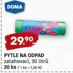 Terno Doma pytle na odpad nabídka