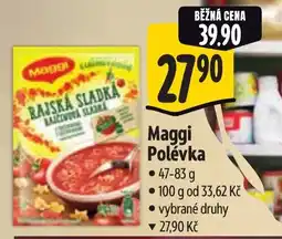 Albert Maggi Polévka nabídka