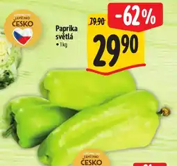 Albert Paprika světlá nabídka