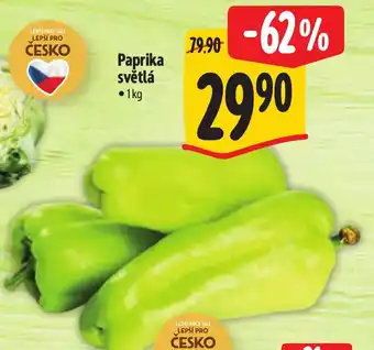 Albert Paprika světlá nabídka