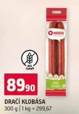 Terno Múúú dračí klobása nabídka