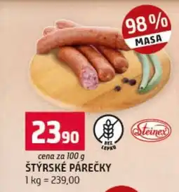 Terno Steinex štýrské párečky nabídka