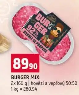 Terno Burger Mix nabídka