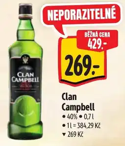 Albert Clan Campbell nabídka