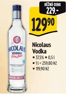 Albert Nicolaus Vodka nabídka
