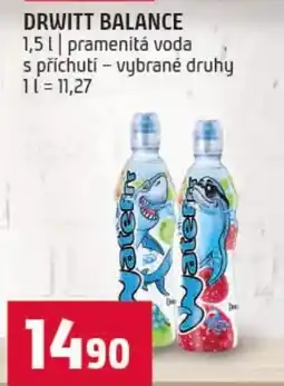 Terno Drwitt balance pramenitá voda s příchutí nabídka
