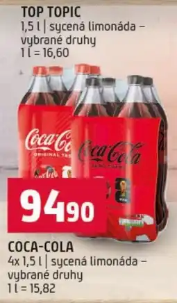 Terno Coca-Cola sycená limonáda nabídka