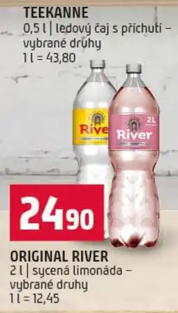 Terno River ledový čaj s příchutí nabídka